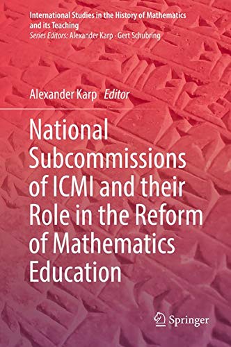Buy National Subcommissions of ICMI and their Role in the Reform of Mathematics Education — BookShops.in