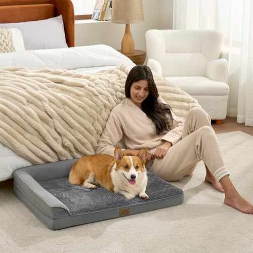 Canapé pour chien déhoussable et imperméable avec mousse confort - 4