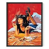 HAUS AND HUES Movie Scene Posters for Room Aesthetic 90s, Movie Posters, Merchandise Art, College Wall Decor, Dorm Wall Decor Noir Film College Posters UNFRAMED (16x20)