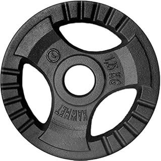 Cast Iron Weight Plate disk wheel Tri-Grip KAWMET 30,5mm - 1.25kg 2.5kg 5kg 10kg 20kg