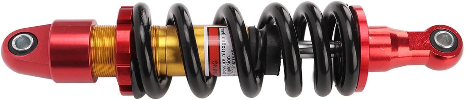 Motorcycle Shock Absorber Spring Shock Absorber 320 mm Length 980 lbs Adjustable Pressure for Dirt Bike 70cc 90cc 110cc 125cc 150cc