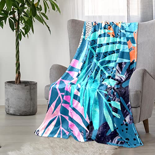 Couvre-lit douillet feuilles de la jungle tropicale enfant - 6