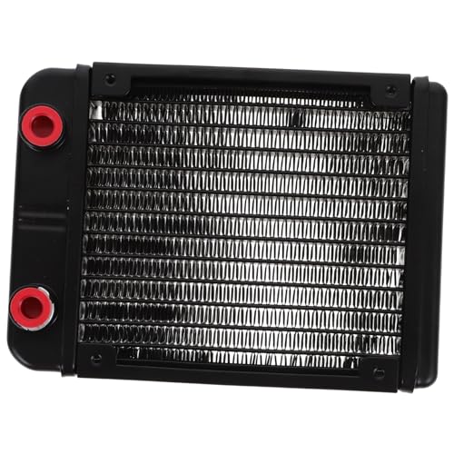 Radiador de refrigeración por agua de aluminio Gatuida para PC y moto con diseño vertical G1/4