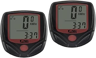 Toddmomy 2pcs Tachometer for bike Mountain bike speedometer bicicleta estatica para ejercicios excercise bike road bike speedometer mtb speedometer Bike Detachable Speedometer Bike meter