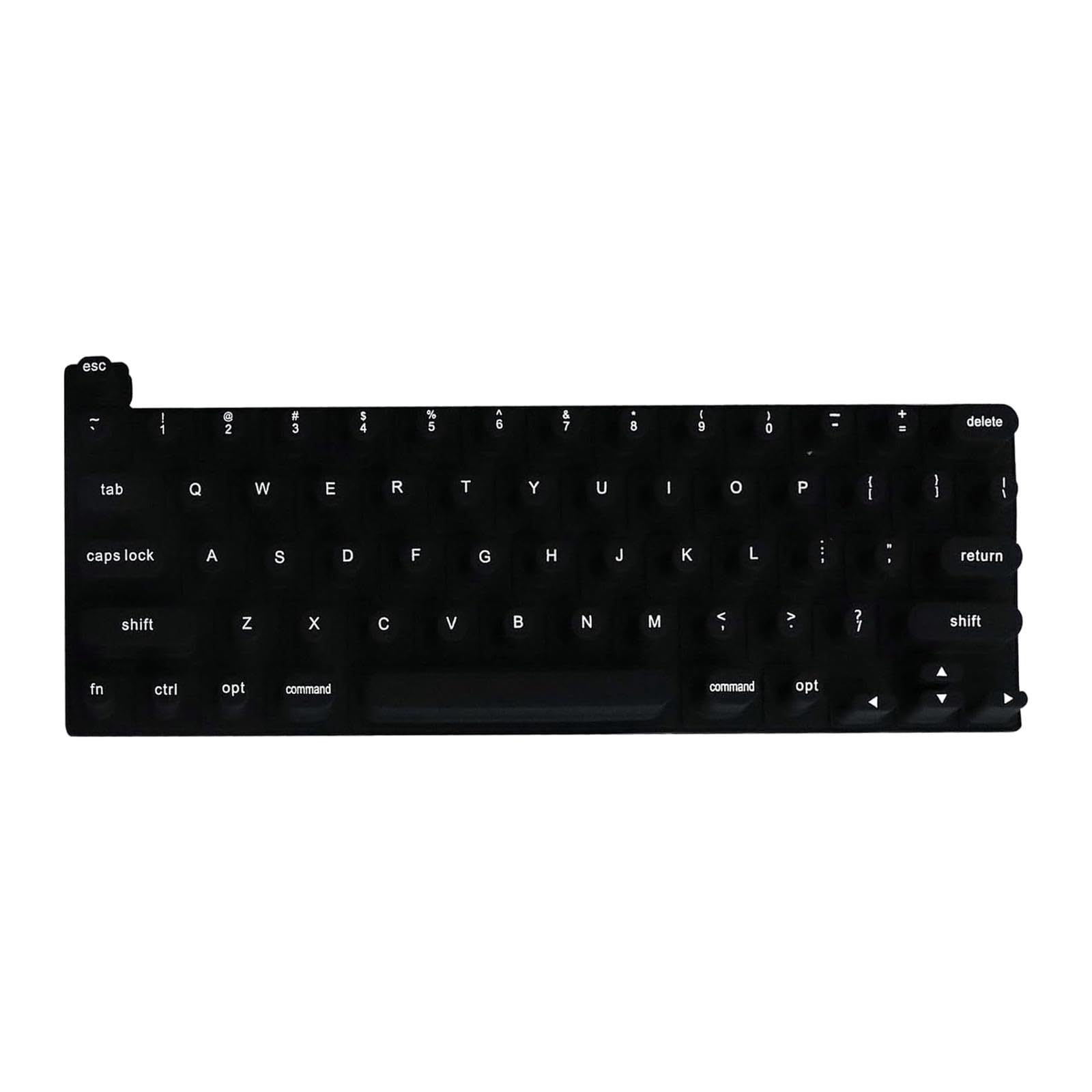 ILSMYSUTRA® Keyboard Film Protection Raised for Notebook Anti Static Keyboard Cover Skin Black-image-48