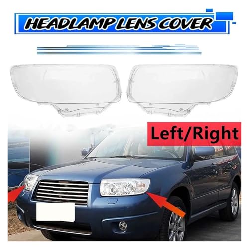 Couvercle phare Subaru Forester coque optique transparente premium - 7