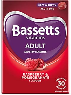 Bassetts Vitamins Adults Multivitamins 30's, 97.2 g