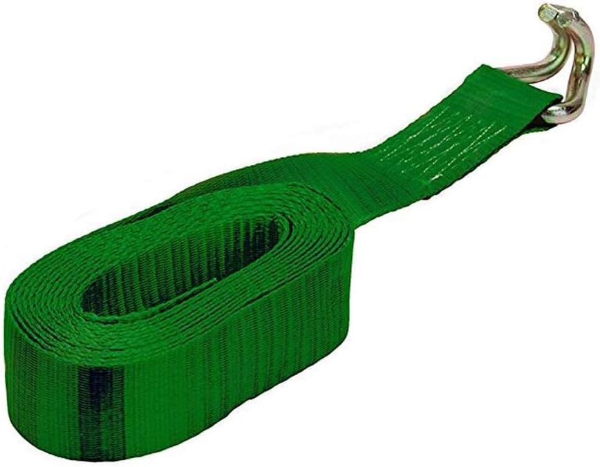 Black Friday Clearance Keeper 04618 16' x 2 Ratchet Tie-Down with J-Hooks, 4 Pack , Green