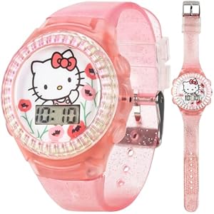 Sanrio Hello Kitty Kids LCD Watch – Pi...