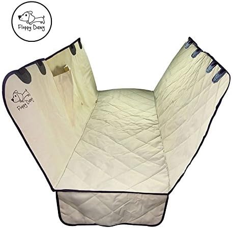 Floppy Dawg Dog Car Seat Cover Made Of Water Resistant, Scratch Proof 600D Oxford | Installs In Minutes | Fits Most Cars and SUVs