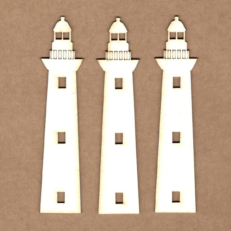 KORA projects - Chipboard - Faro – Silueta de cartón prensado para Scrapbooking y Manualidades