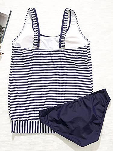 BIKINX Tankini Swimsuits for Women Plus Size Swimwear Tummy Control Two Piece Bathing Suits3