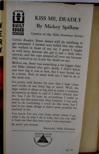 Kiss Me, Deadly B003Y5UMEM Book Cover