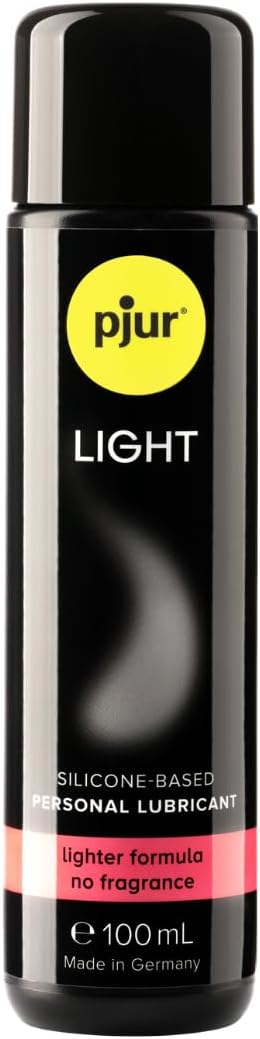 Light - Silicone-Based Personal Lubricant & Massage Gel - Light Formula for Extra-Long Lubrication and More Fun During Sex (100ml)