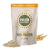 Pulsin - Geschmacksneutrales Veganes Sojaprotein-Pulver - 1kg - glutenfrei, natürlich, pflanzlich, palmölfreies & milchfreies Protein - Sportnahrung