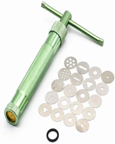 Miniatura 7 de Extrusora de arcilla rotativa de aleación en miniatura-Herramientas de arcilla polimérica duradera multifuncional