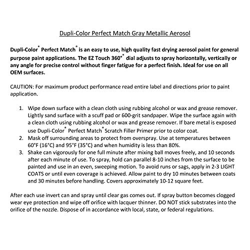 Dupli-Color BGM0535 7 Perfect Match Automotive Spray Paint thumb #5