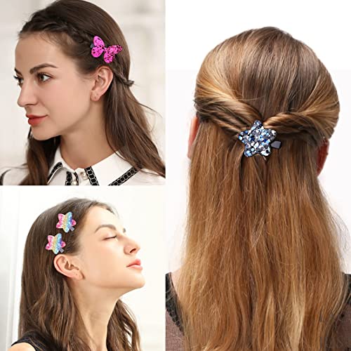 Hair Clips For Girls, Kids Hair Clips 36Pcs Hair Barrettes Stars Heart Butterfly Baby Glitter Hair Clips Children Hair Pins Cute Hair Accessories Sparkly Hairpins To Dress Up Infants By Rhoxshy #TOP4