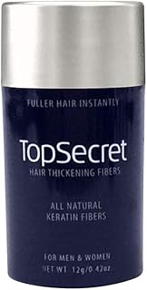Top Secret Hair Thickening Fibers -Regular Size Refill (.50 OZ.) Light Brown