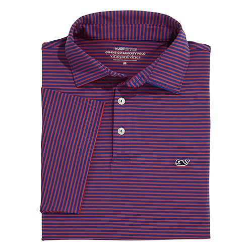 Image of vineyard vines Men's Bradley Stripe Sankaty Polo