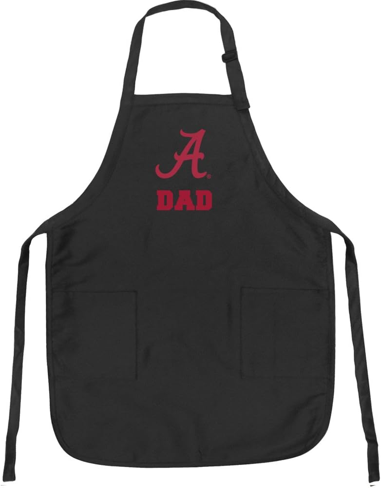 Broad Bay University of Alabama Dad Aprons Alabama Dad w/Pockets Grilling Gift Him Men