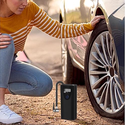 Pompe à air rechargeable numérique haute performance avec arrêt automatique intelligent