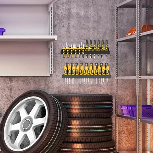 Support à outils pour atelier et garage : range-tournevis mural