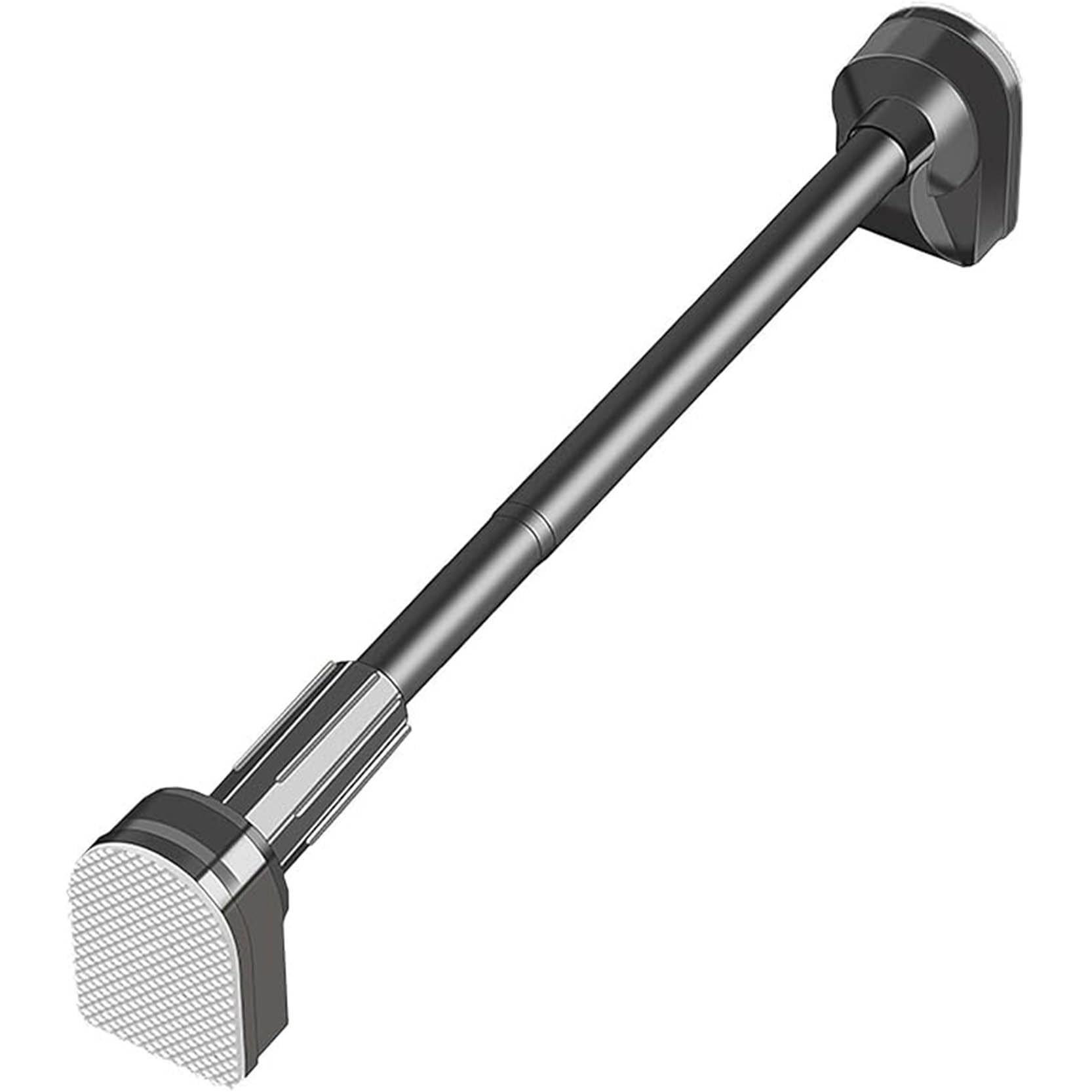 Ausziehbare Federvorhangstange, Hochleistungs-Duschvorhangstange, Verstellbare Gardinenstange, Duschspannstange für Badezimmer Wohnzimmer, Spannstange Ohne Bohren(Size:110-200cm)