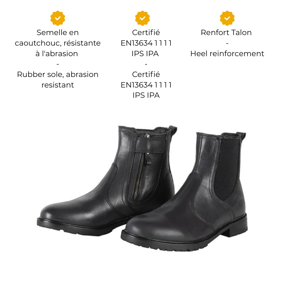 Demi-bottes EDGAR homme Homologué EN 13634 43