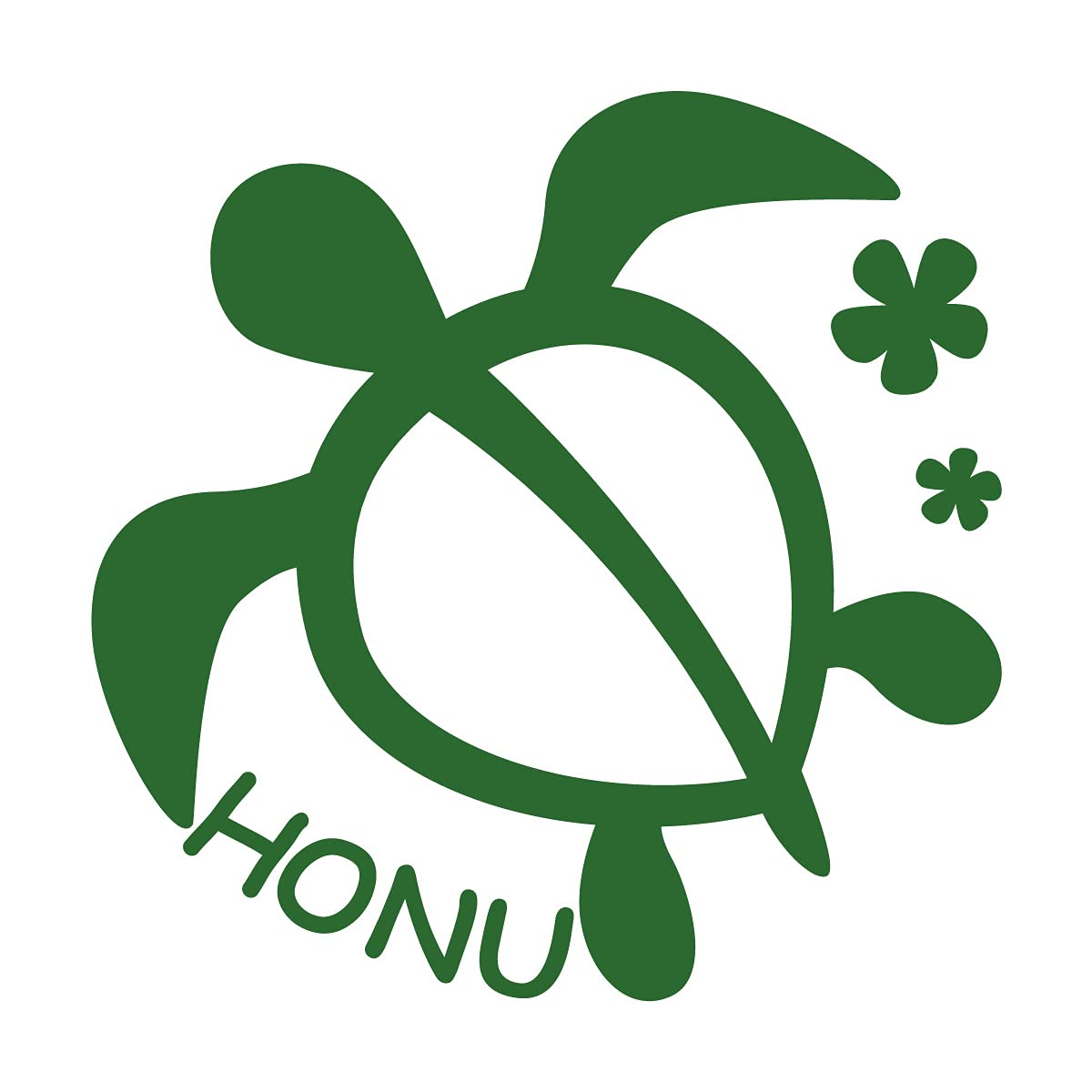 Amazon.co.jp: ウミガメ HONU 亀 シール ステッカー カッティング
