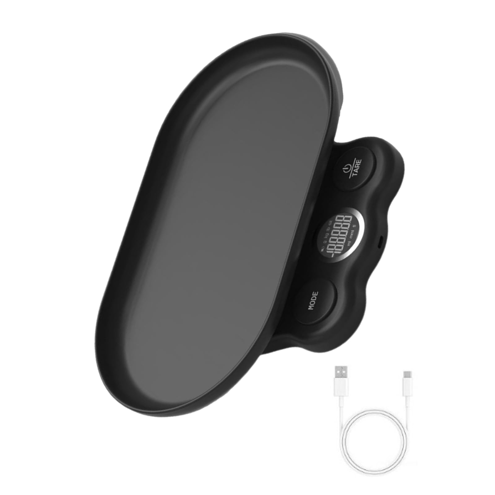 Échelle pour peser avec plateau détachable en ABS rechargeable pour le suivi de bébé
