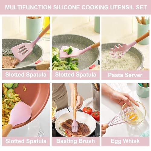30% Off Silicone Cooking Utensils Set - 13 Pieces - Image 5