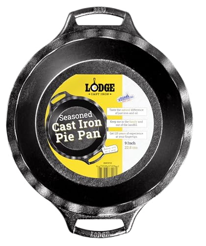 Lodge Cast Iron 9 Inch Pie Pan