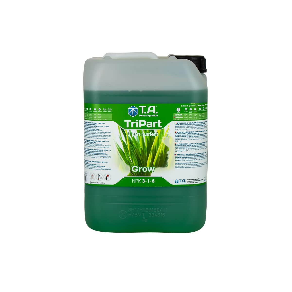 GHE Mineral Fertilizer Plant Grow FloraGro Series (10L)