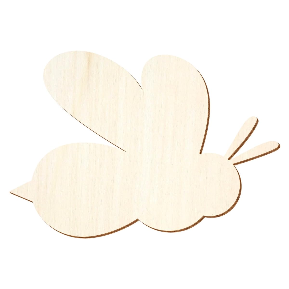 Holz Biene V1-3-50cm Breite - Basteln Deko, Größe:50cm, Pack mit:1 Stück