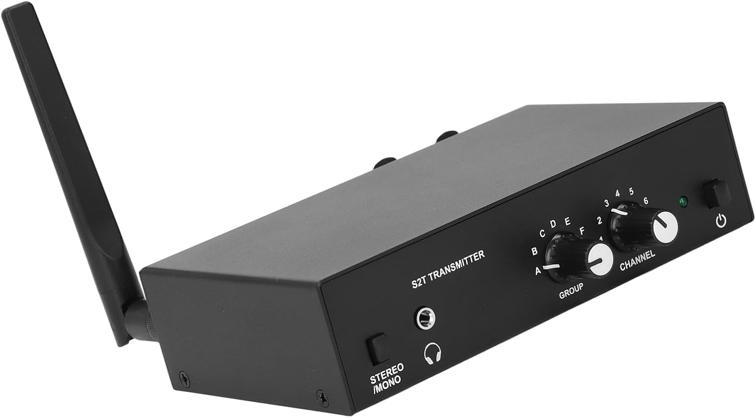 IEM System, IEM System Transmitter Receiver 560-596MHz AntiInterference Steel Housing for Live Performance (US Plug)
