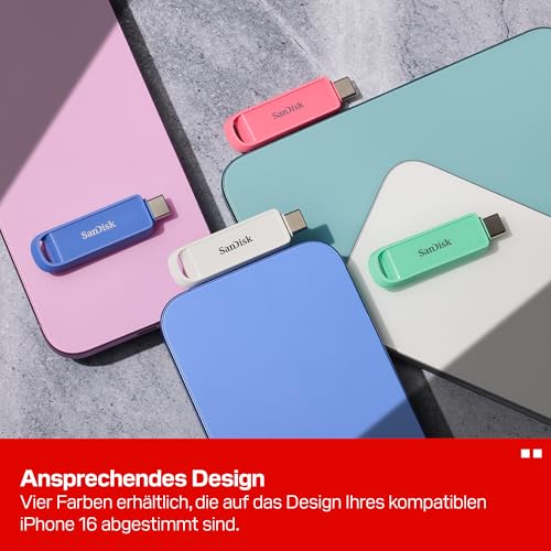 SANDISK Phone Drive USB Type-C FLash-Laufwerk 512 GB, bis zu 150 MB/s Lesen – Ansicht 7