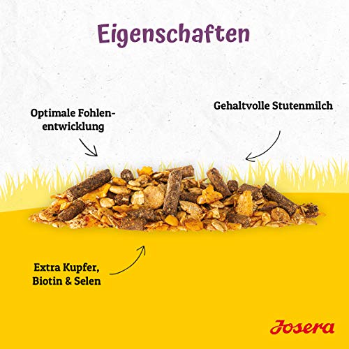 JOSERA Fohlen & Stute | 20kg | Premium Pferdefutter für Stuten & Fohlen