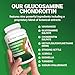 Dr. Berg Glucosamine Chondroitin MSM Turmeric & Boswellia - Advanced Joint Support Supplement with 1500 mg Glucosamine Sulfate - Includes 120 Capsules