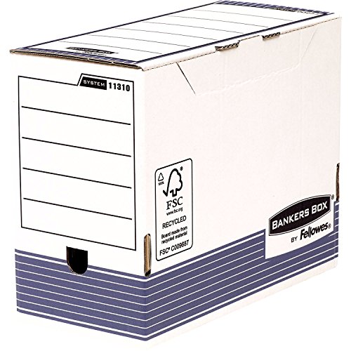 Preisvergleich Produktbild Bankers Box 1131002 Archivschachtel 10er Pack, 150 mm, A4