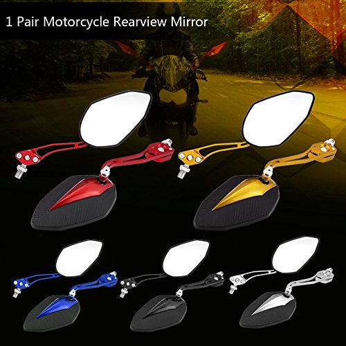 1 Coppia Specchietti retrovisori laterali moto