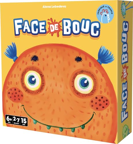 Asmodee - Face DE BOUC - Jeu de Société Amusant pour Famille et Enfants dès 6 Ans - Inventez des Noms de Créatures - Jeux de Cartes Mémoire Créatif - 2 à 7 Joueurs - A Jouer Entre Amis - en Français Asmodee - Face DE BOUC - Jeu de Société Amusant pour Famille et Enfants dès 6 Ans - Inventez des Noms de Créatures - Jeux de Cartes Mémoire Créatif - 2 à 7 Joueurs - A Jouer Entre Amis - en Français