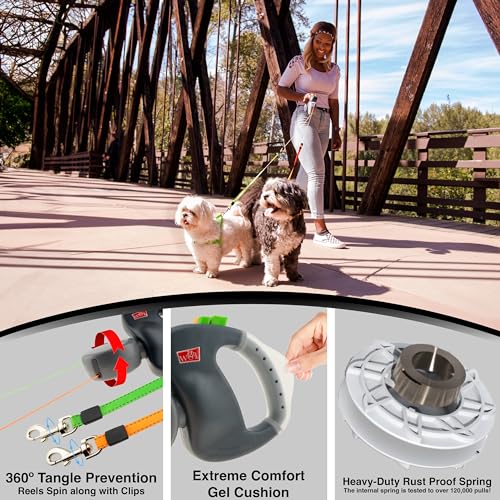 WIGZI Dual Doggie 3.0 Gel-Rollleine, Grau