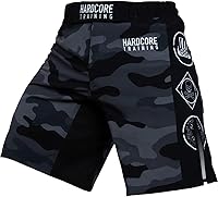 Vista 11 de Hardcore Training Pantalones cortos de lucha para hombre Boxeo MMA Combat BJJ Grappling Fitness Muay Thai Kickboxing No Gi