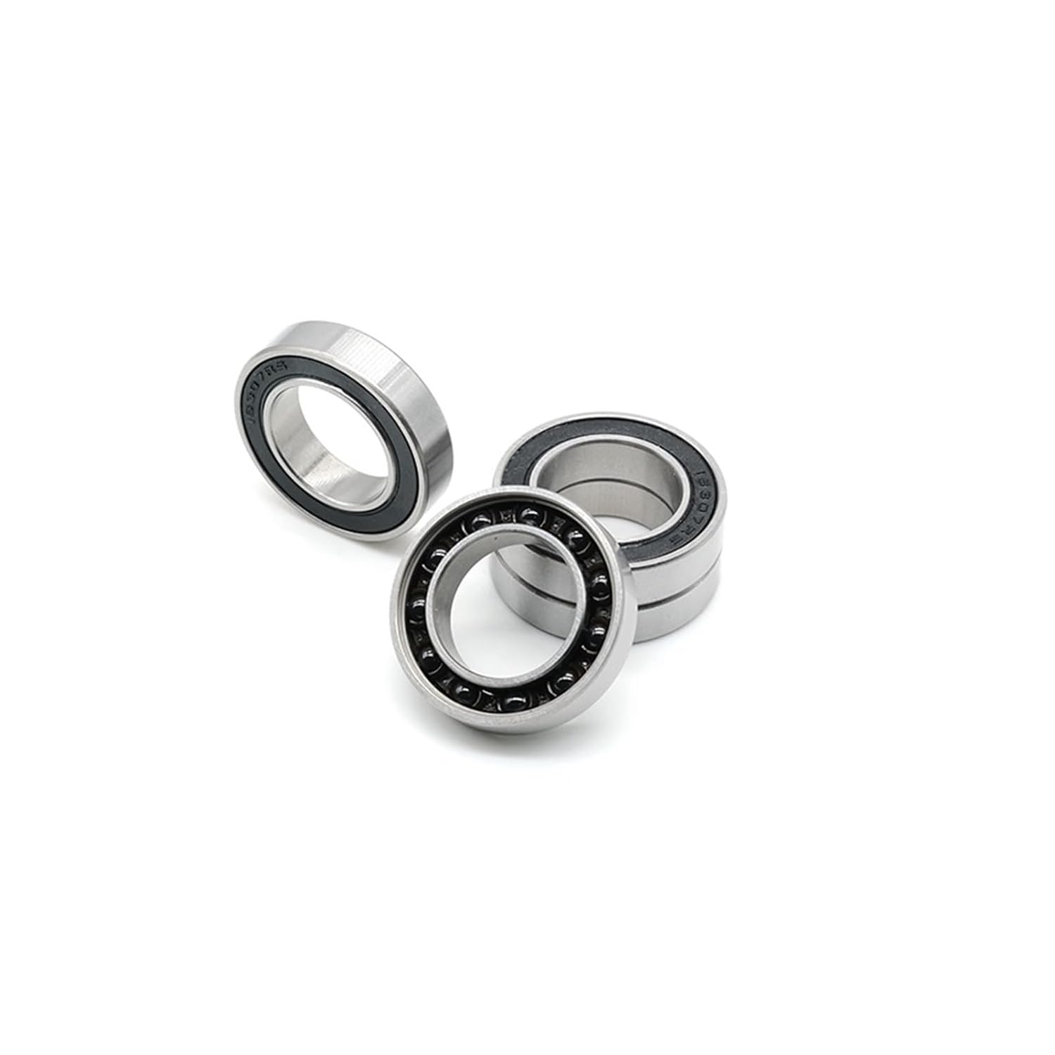 2Pcs 18307 Hybrid Ceramic Bearing 18x30x7mm ABEC-7 Bicycle Bottom Brackets & Spares 18307RS Si3N4 Ball Bearings 18307-2RS