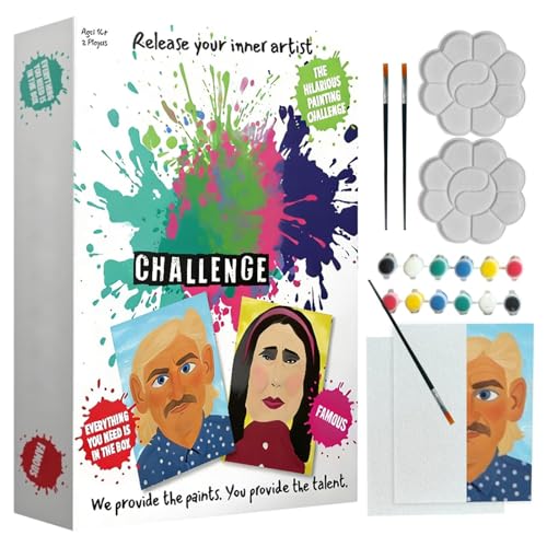 Générique Artistic Paint Sets - Creative Game Fun Challenge | Painting Set Ideal for Family Evenings With Friends and Couple