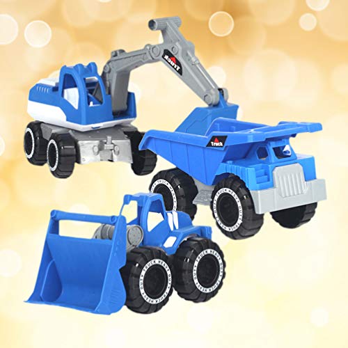 Toyvian 3 Pcs Jouets Durable Pratique Pelle Camion Plage Jouet Enfants Simulation Ingénierie Véhicul