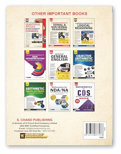 Image of Advanced Objective General Knowledge 2026 - 2027 with 8000+ MCQ | Oneliner GK Book | Best For All Competitive Exams UPSC CSE, SSC CGL /CHSL /GD /MTS, Bank, RRB Railway, NDA, CDS, Police (SI /Constable) | 8000+ MCQs, Revised Edition, All Competitive Exams, Free Digital Access, S. Chand Publishing