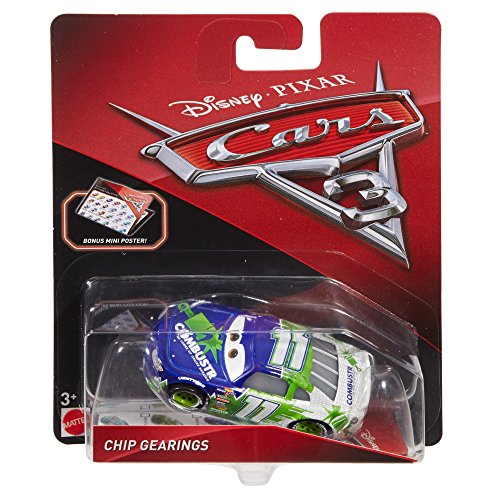Mattel Disney Cars DXV60 "3 Die-Cast Chip Gearings" Fahrzeug – Bild 6