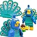 LEGO 71051-1 Minifigure, Animal Series 28 Peacock Costume